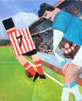 Peter Rodrigue's knee and Terry Paine